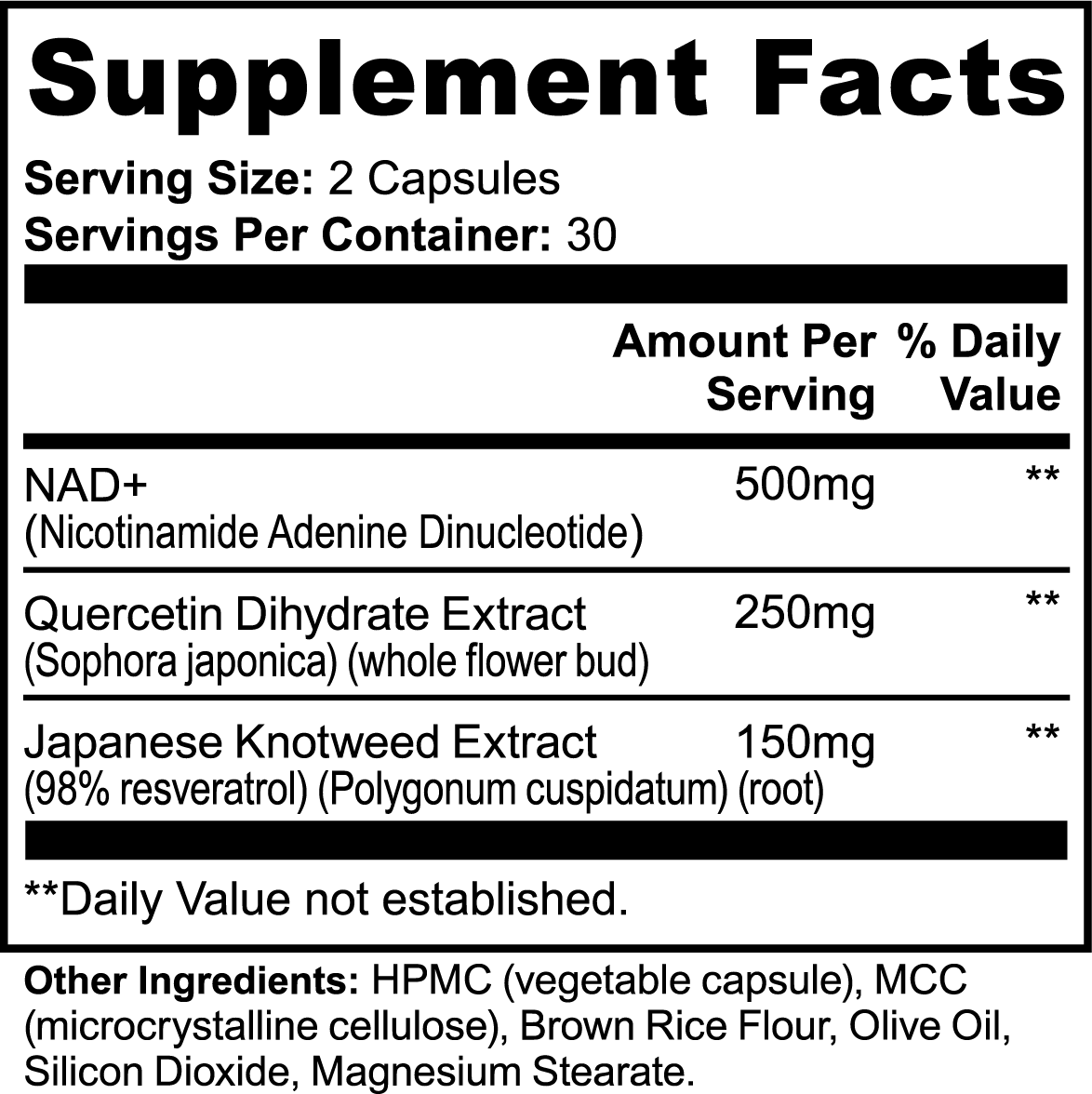 VORDE NAD+ โ Cellular Energy Complex